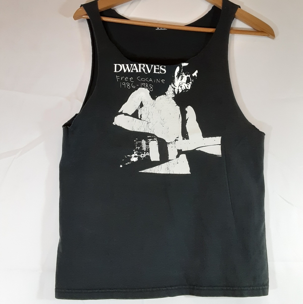 The Dwarves Free Cocaine Cut Band Tee Men's small - Picture 1 of 5
